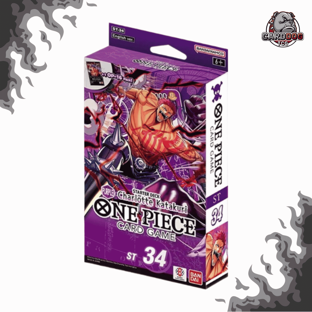 One Piece - PURPLE Charlotte Katakuri Starter Deck 34 (ST-34)