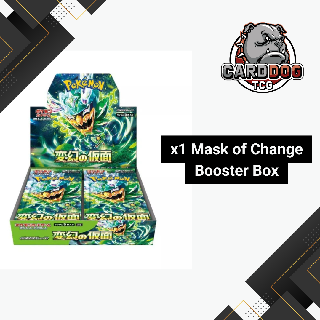 Mask of Change Japanese sv6 Booster Box with Shrink CardDogTCG Mask of Change Japanese sv6 Booster Box with Shrink CardDogTCG