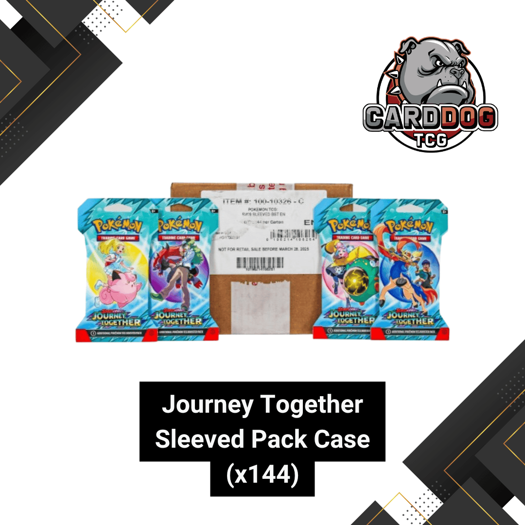 Pokemon Journey Together Sleeved Booster Sealed Case