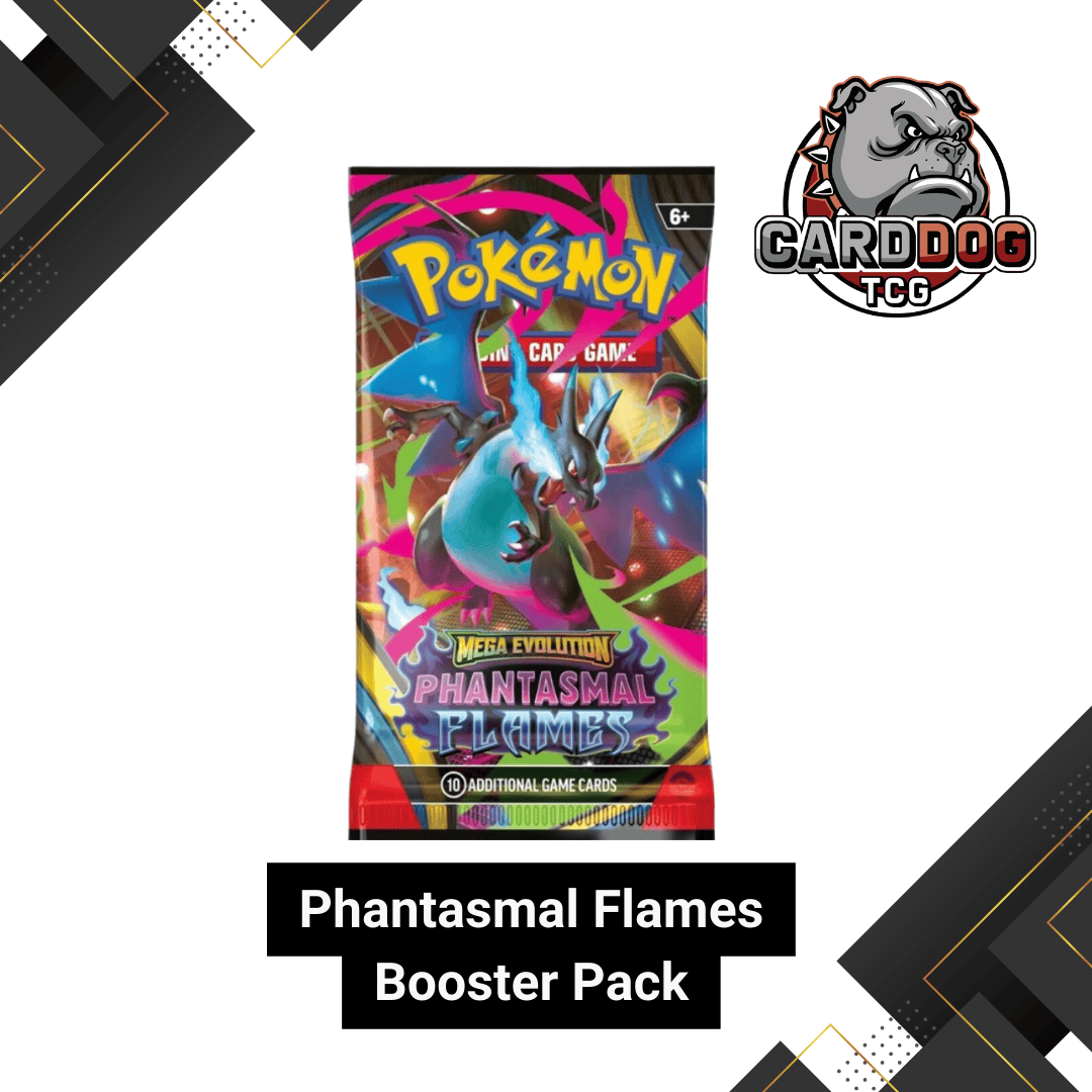 pokemon phantasmal flames booster box Pokemon Phantasmal Flames Loose Booster Pack – CardDogTCG