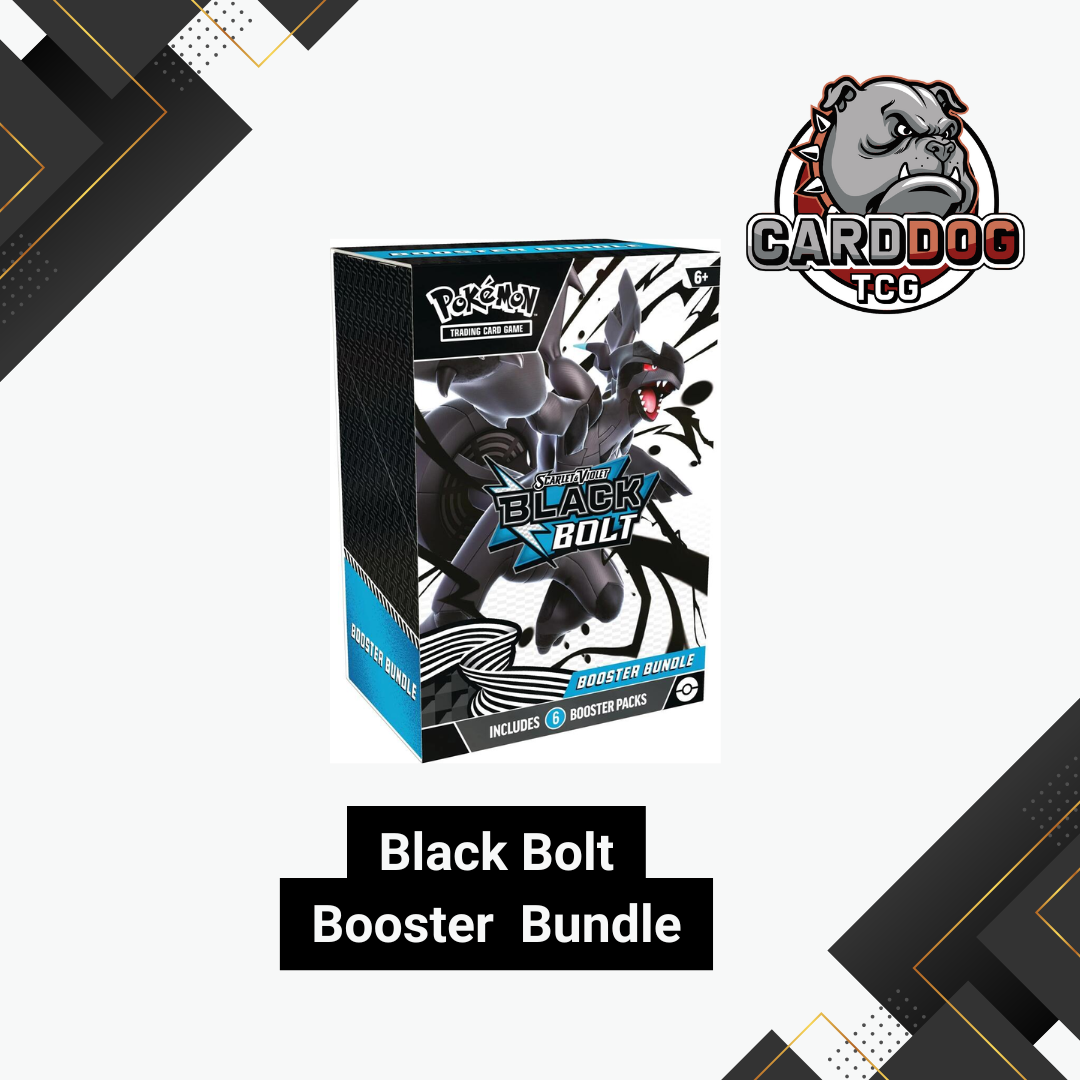 Pokemon Black Bolt Booster Bundle CardDogTCG Pokemon Black Bolt Booster Bundle CardDogTCG