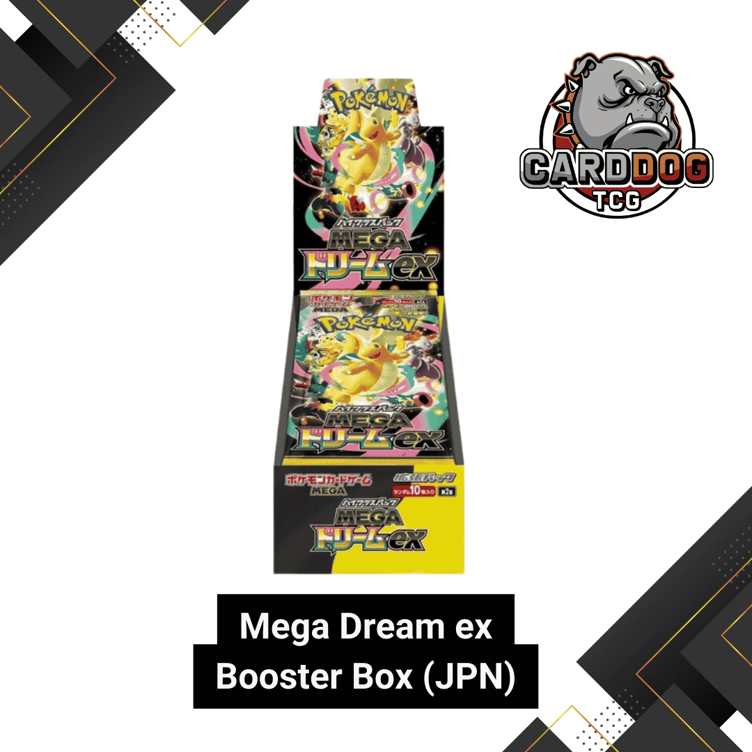 Pokemon TCG Mega Dream ex Booster Box M2a (JAPANESE) CardDogTCG Pokemon TCG Mega Dream ex Booster Box M2a (JAPANESE) CardDogTCG