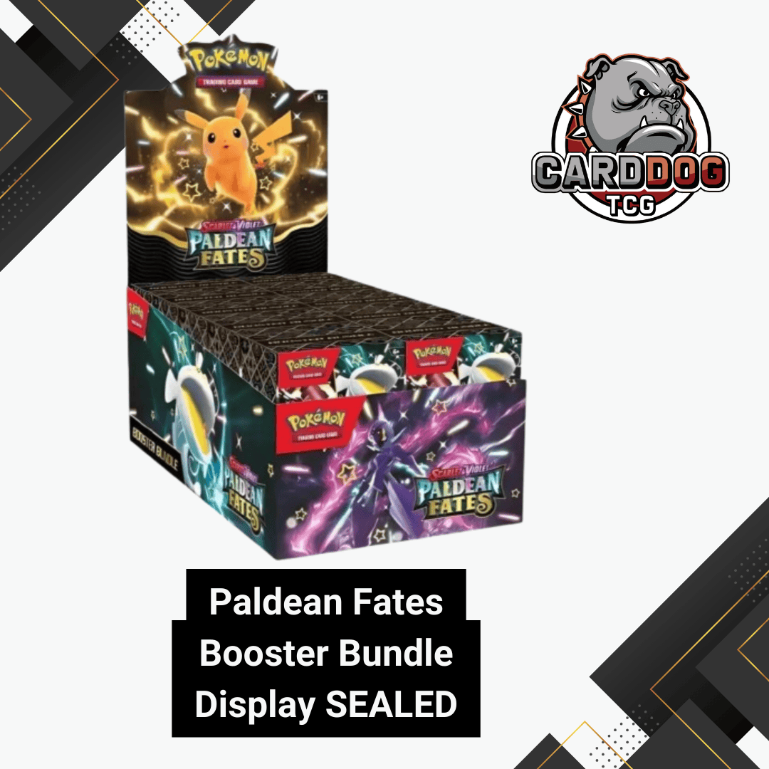 Pokemon Paldean Fates Booster Bundle Sealed Display - 10 Bundles CardDogTCG Pokemon Paldean Fates Booster Bundle Sealed Display - 10 Bundles CardDogTCG