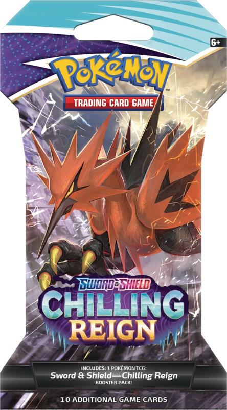 Pokemon Chilling Reign Sleeved Booster Pack | Sword & Shield