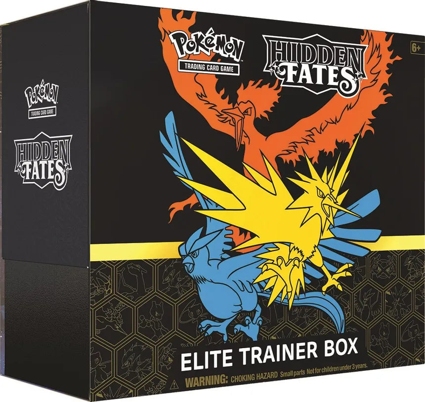 Pokemon Sun & Moon Hidden Fates ETB