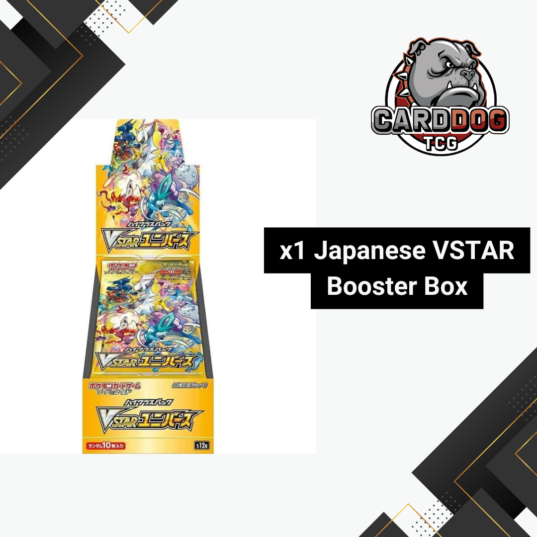 Pokmon Sword & Shield Japanese VSTAR Universe Box S12a CardDogTCG Pokmon Sword & Shield Japanese VSTAR Universe Box S12a CardDogTCG