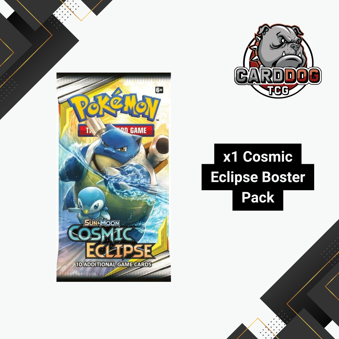 Pokemon Sun & Moon Cosmic Eclipse Loose Booster Pack CardDogTCG Pokemon Sun & Moon Cosmic Eclipse Loose Booster Pack CardDogTCG