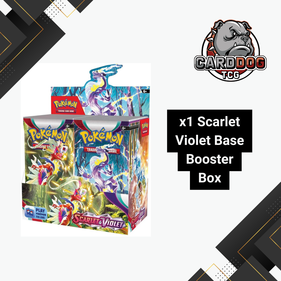Pokemon Scarlet & Violet | Pokemon Scarlet Violet (SV01) Base Booster Pokemon Scarlet & Violet | Pokemon Scarlet Violet (SV01) Base Booster
