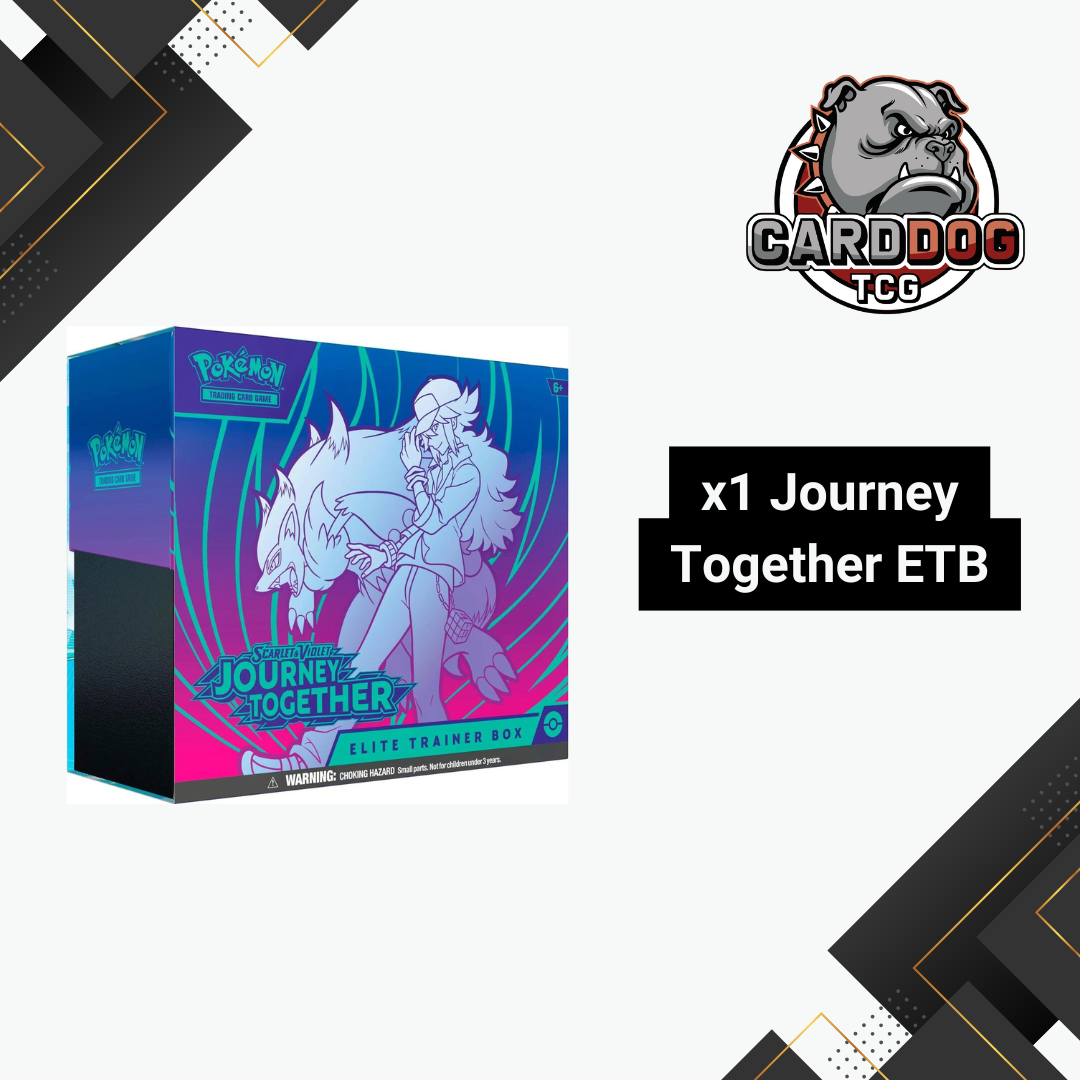 Pokemon Scarlet Violet Journey Together Elite Trainer Box SV09 (ETB) CardDogTCG Pokemon Scarlet Violet Journey Together Elite Trainer Box SV09 (ETB) CardDogTCG