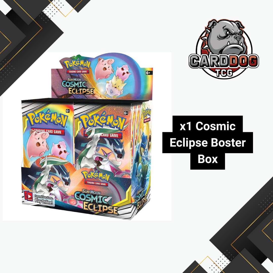 Pokemon Sun & Moon Cosmic Eclipse Booster Box CardDogTCG Pokemon Sun & Moon Cosmic Eclipse Booster Box CardDogTCG