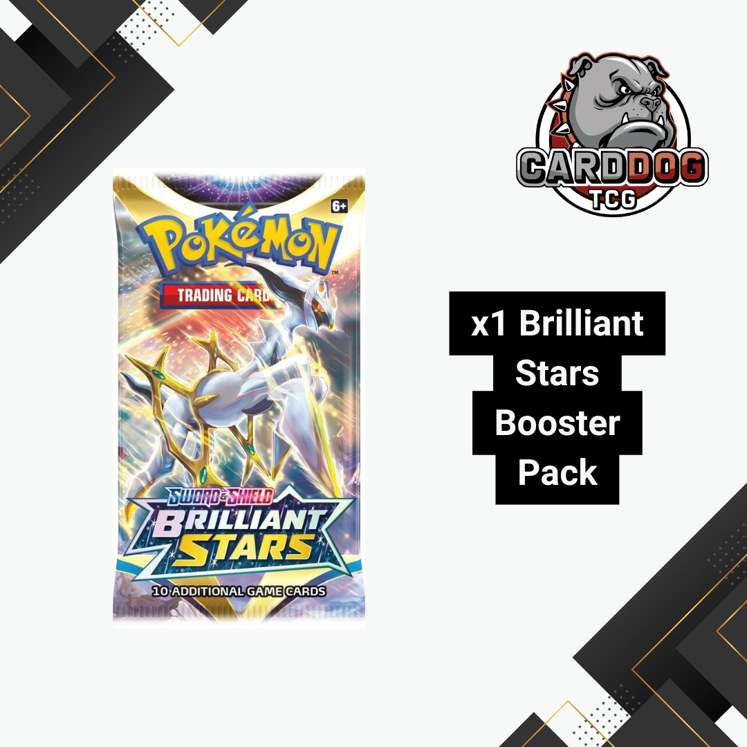 Pokemon Brilliant Stars Loose Booster Pack | Sword & Shield CardDogTCG Pokemon Brilliant Stars Loose Booster Pack | Sword & Shield CardDogTCG
