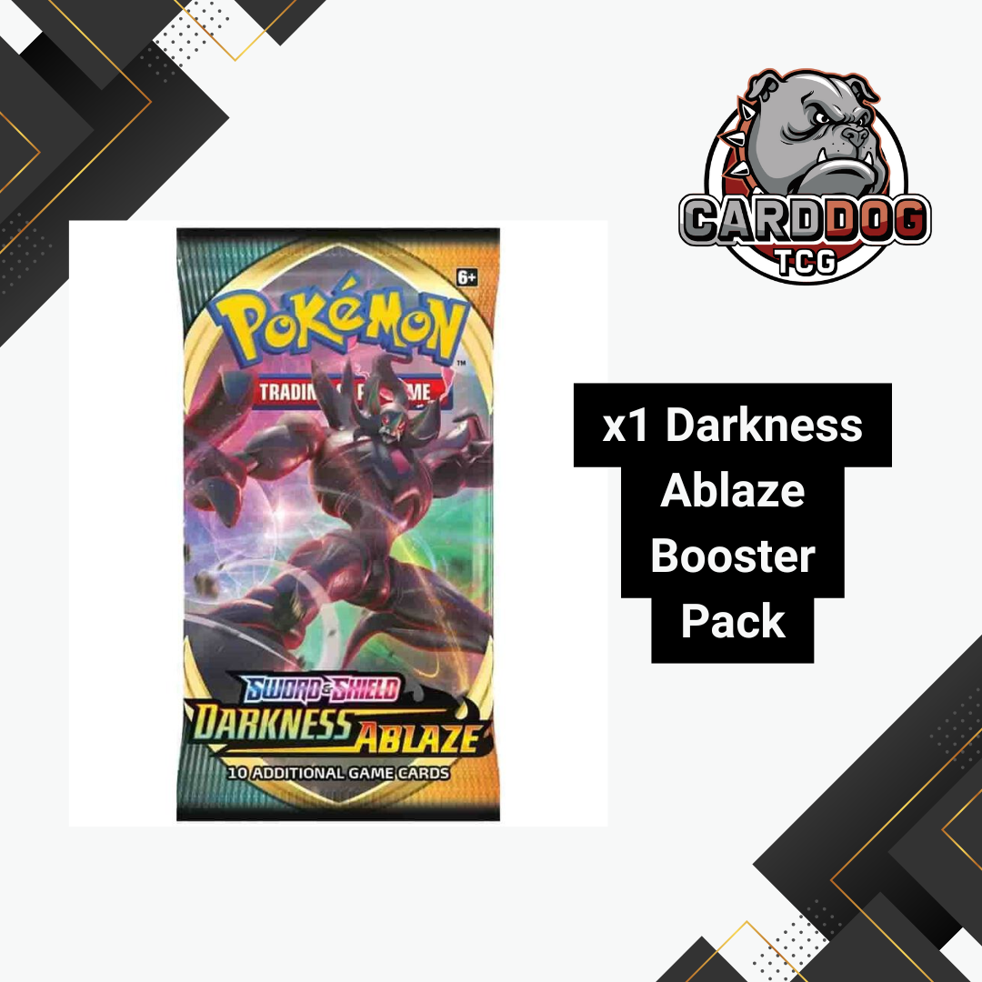 Pokemon Darkness Ablaze Loose Booster Pack CardDogTCG Pokemon Darkness Ablaze Loose Booster Pack CardDogTCG
