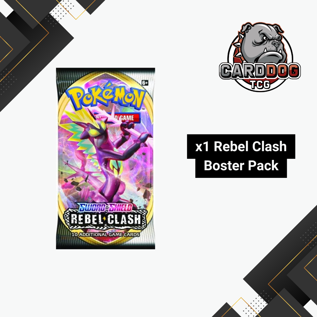 Pokemon - Sword & Shield - Rebel Clash - Booster Pack Pokemon - Sword & Shield - Rebel Clash - Booster Pack
