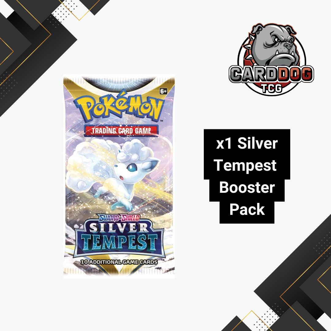 Pokemon Silver Tempest Loose Booster Pack CardDogTCG Pokemon Silver Tempest Loose Booster Pack CardDogTCG