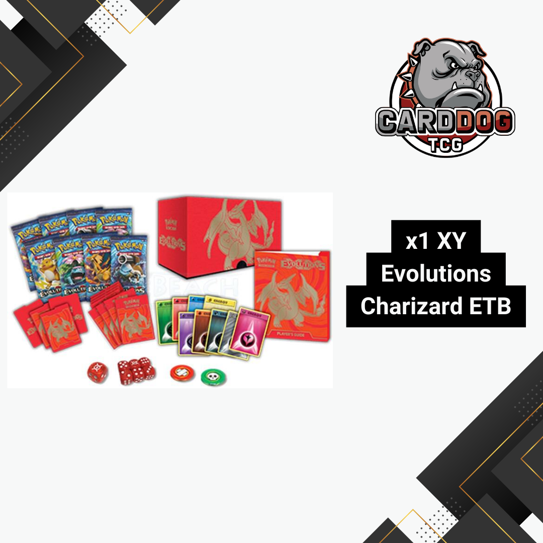 Pokemon XY Evolutions Mega Charizard Y Elite Trainer Box (ETB) Pokemon XY Evolutions Mega Charizard Y Elite Trainer Box (ETB)