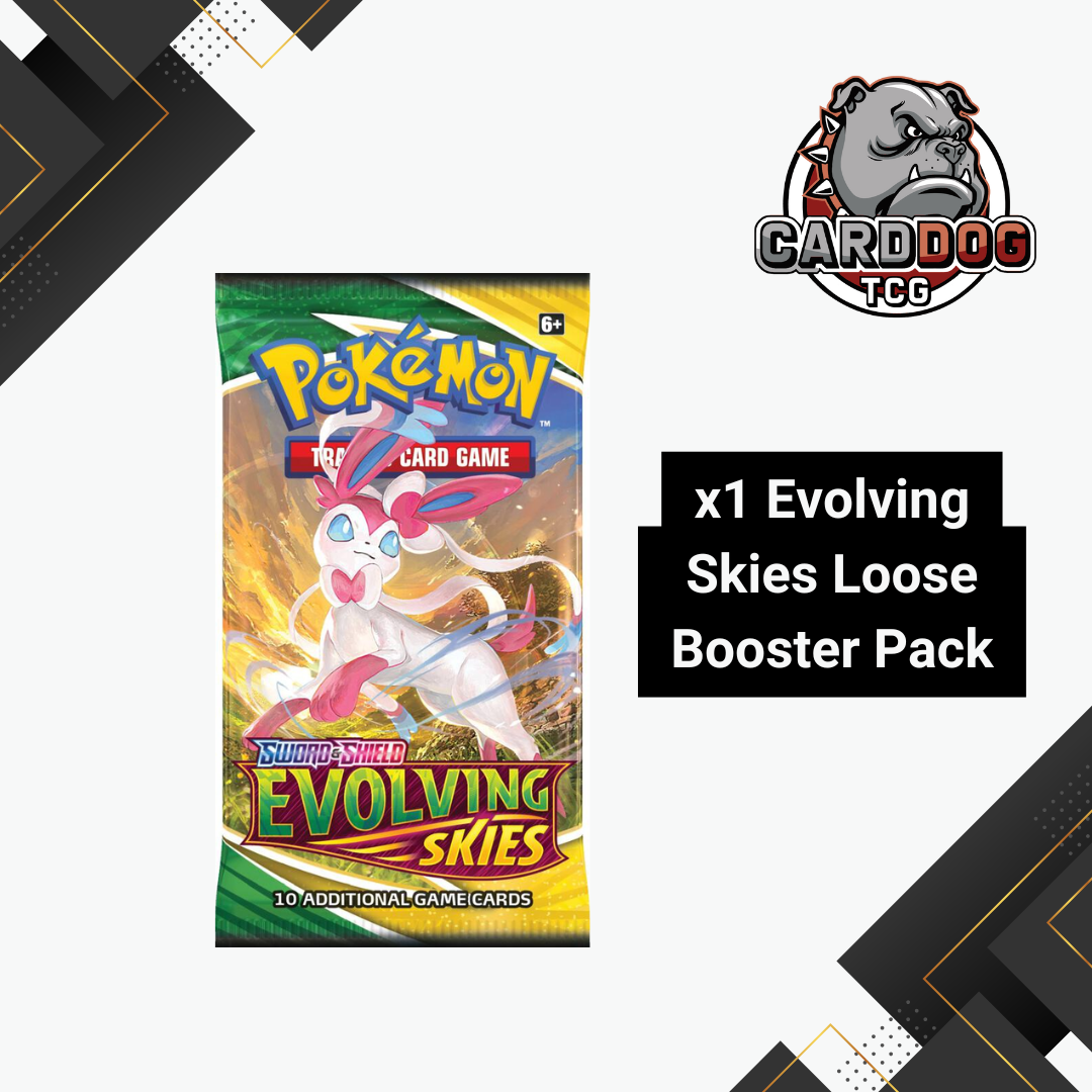 Pokmon: Evolving Skies Sleeved Booster Pack | Sword & Shield Series CardDogTCG Pokmon: Evolving Skies Sleeved Booster Pack | Sword & Shield Series CardDogTCG