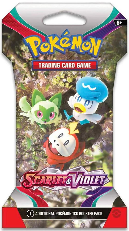 Pokemon Scarlet & Violet Sleeved Booster Pack | Scarlet & Violet