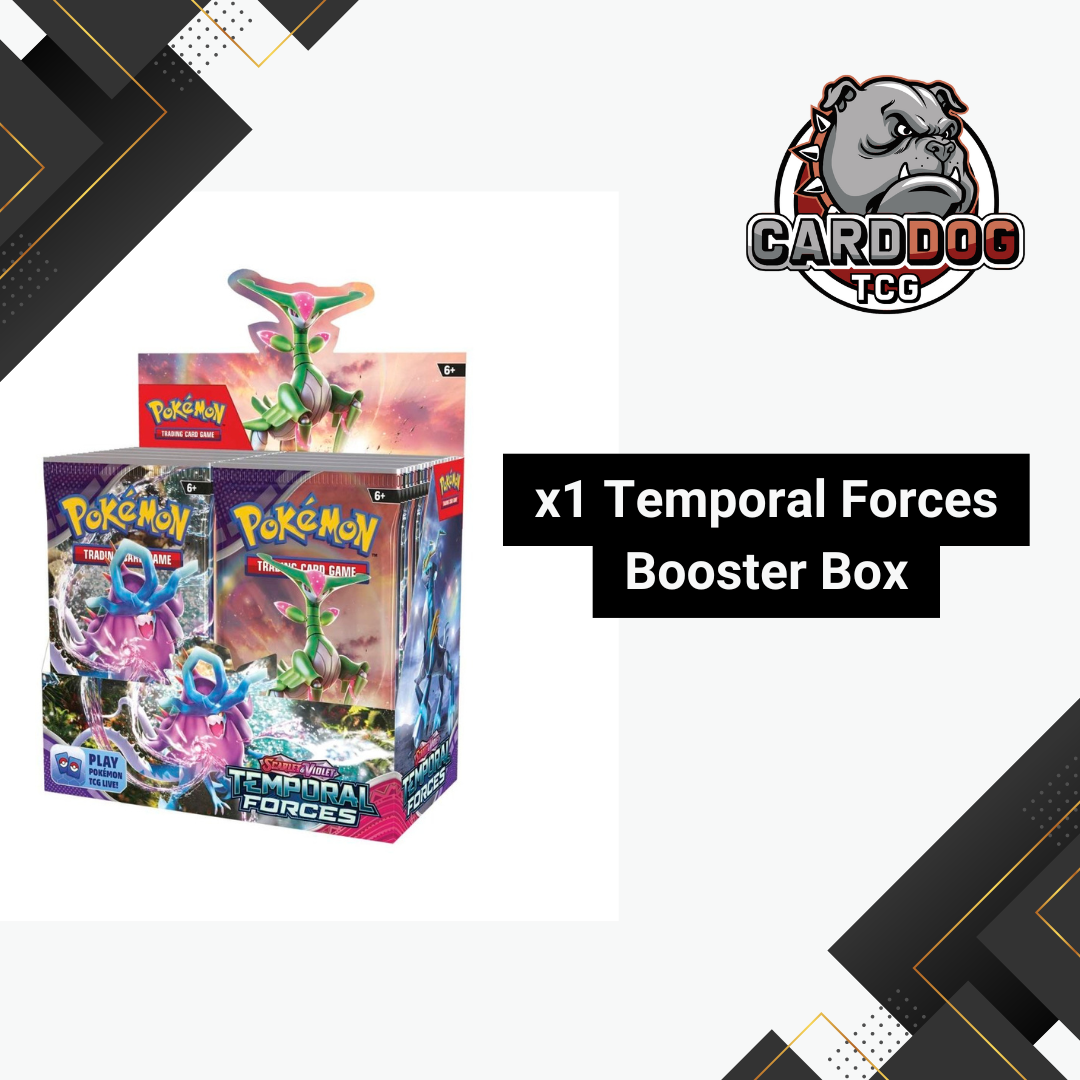 Temporal Forces Booster Box | Scarlet & Violet CardDogTCG Temporal Forces Booster Box | Scarlet & Violet CardDogTCG