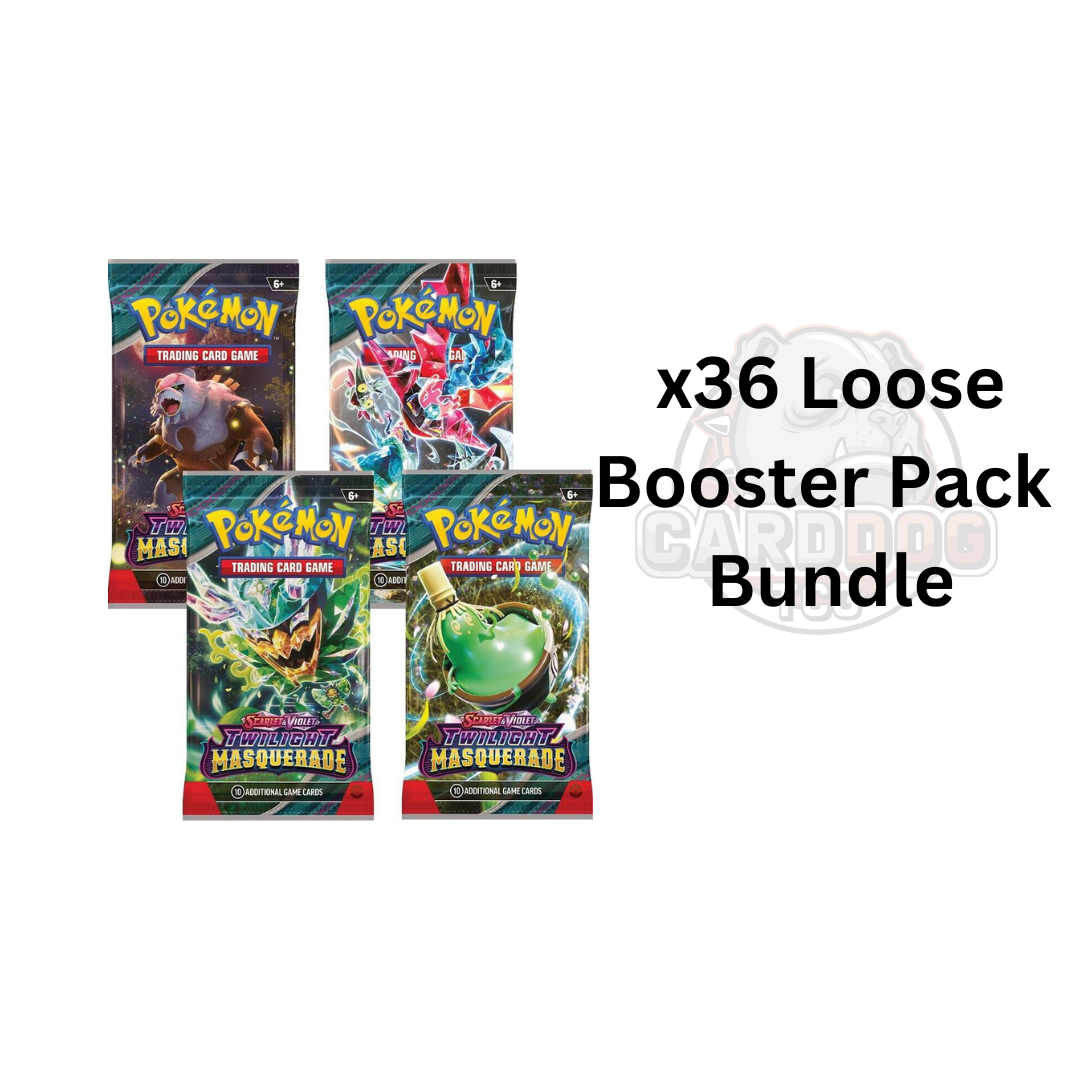 Twilight Masquerade x36 Loose Booster Pack Bundle CardDogTCG Twilight Masquerade x36 Loose Booster Pack Bundle CardDogTCG