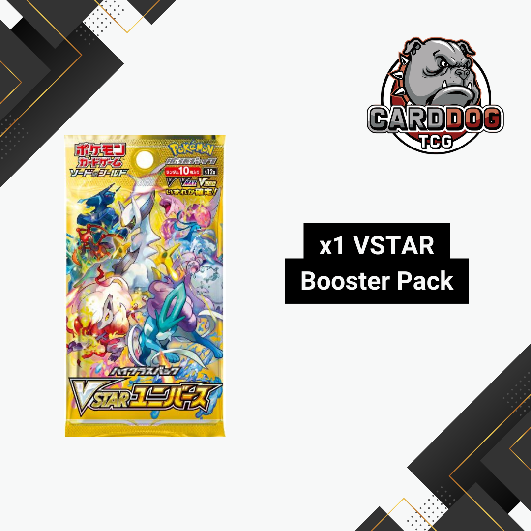 Pokemon Sword & Shield VSTAR Universe Loose Booster Pack S12a Japanese CardDogTCG Pokemon Sword & Shield VSTAR Universe Loose Booster Pack S12a Japanese CardDogTCG