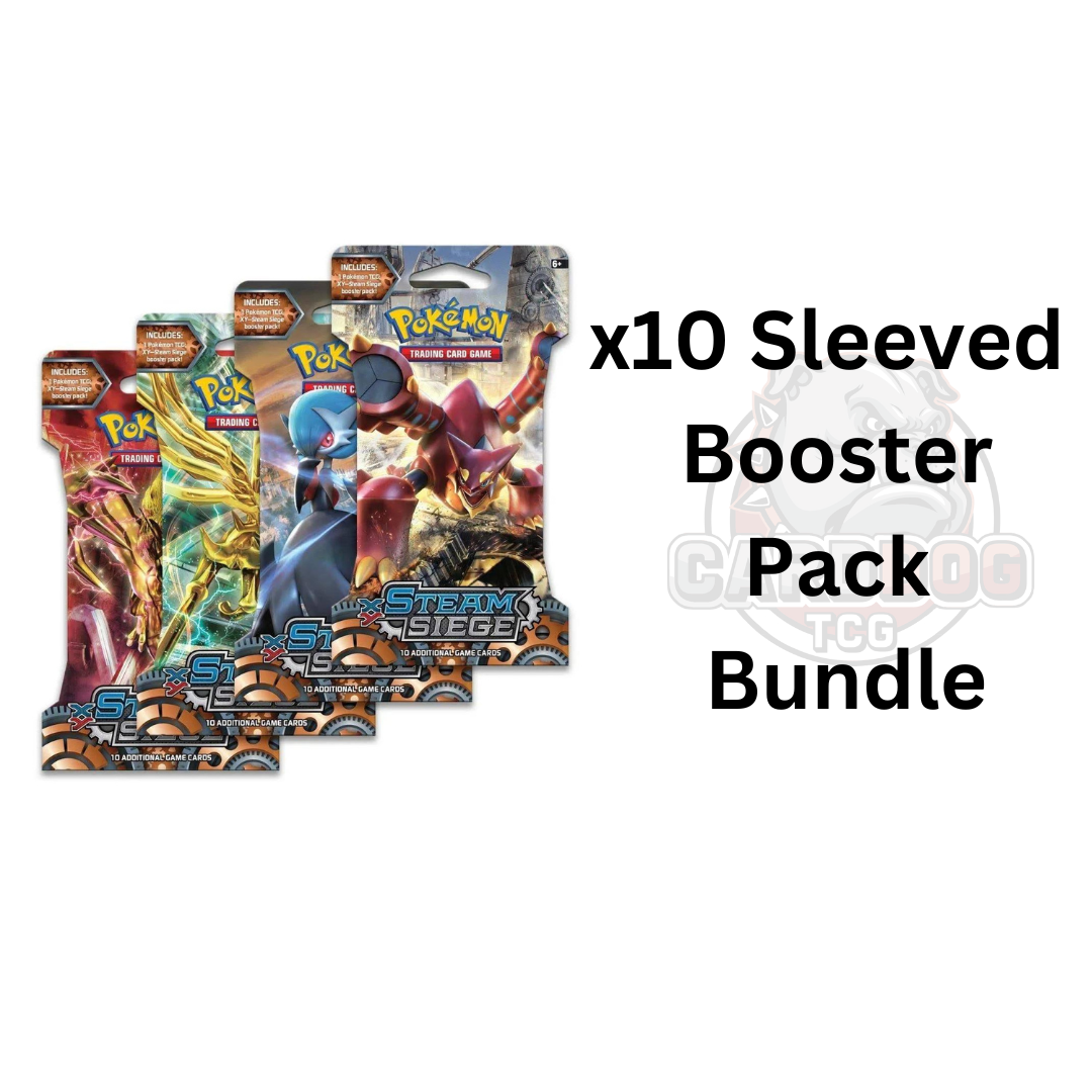 XY Steam Siege x10 Sleeved Booster Pack Bundle XY Steam Siege x10 Sleeved Booster Pack Bundle