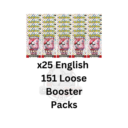 English 151 Loose Booster Packs - 25 pack bundle