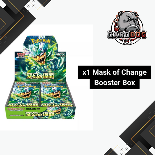 Mask of Change Japanese sv6 Booster Box with Shrink