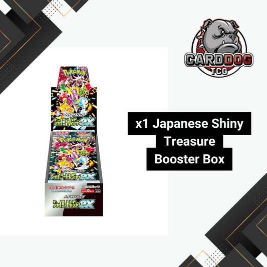 Shiny Treasure Japanese sv4a Booster Box with Shrink