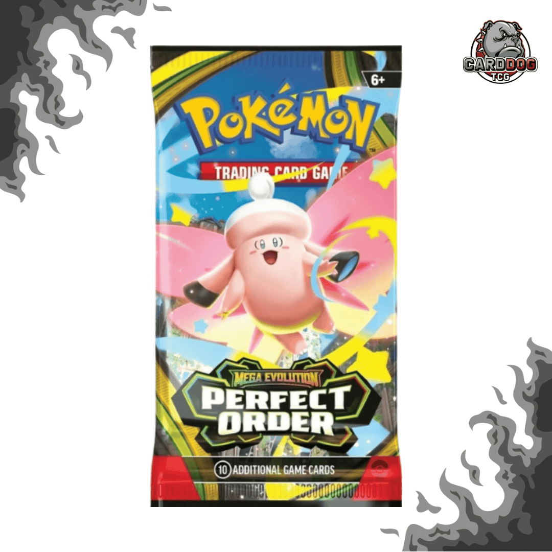 Pokemon TCG Mega Evolution Perfect Order Pack Ripper Deal (Bundle, 20 packs, card sleeves)