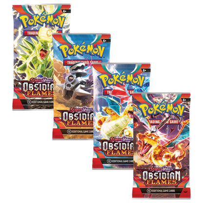 Pokemon Obsidian Flames Loose Booster Pack | Scarlet & Violet