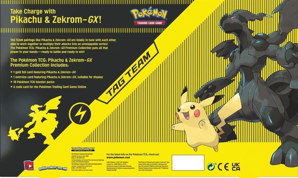 Pikachu & Zekrom GX Premium Collection - TAG TEAM