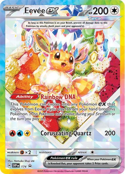 Pokemon_Prismatic_Evolutions_Eevee_EX_174_Promo_NM