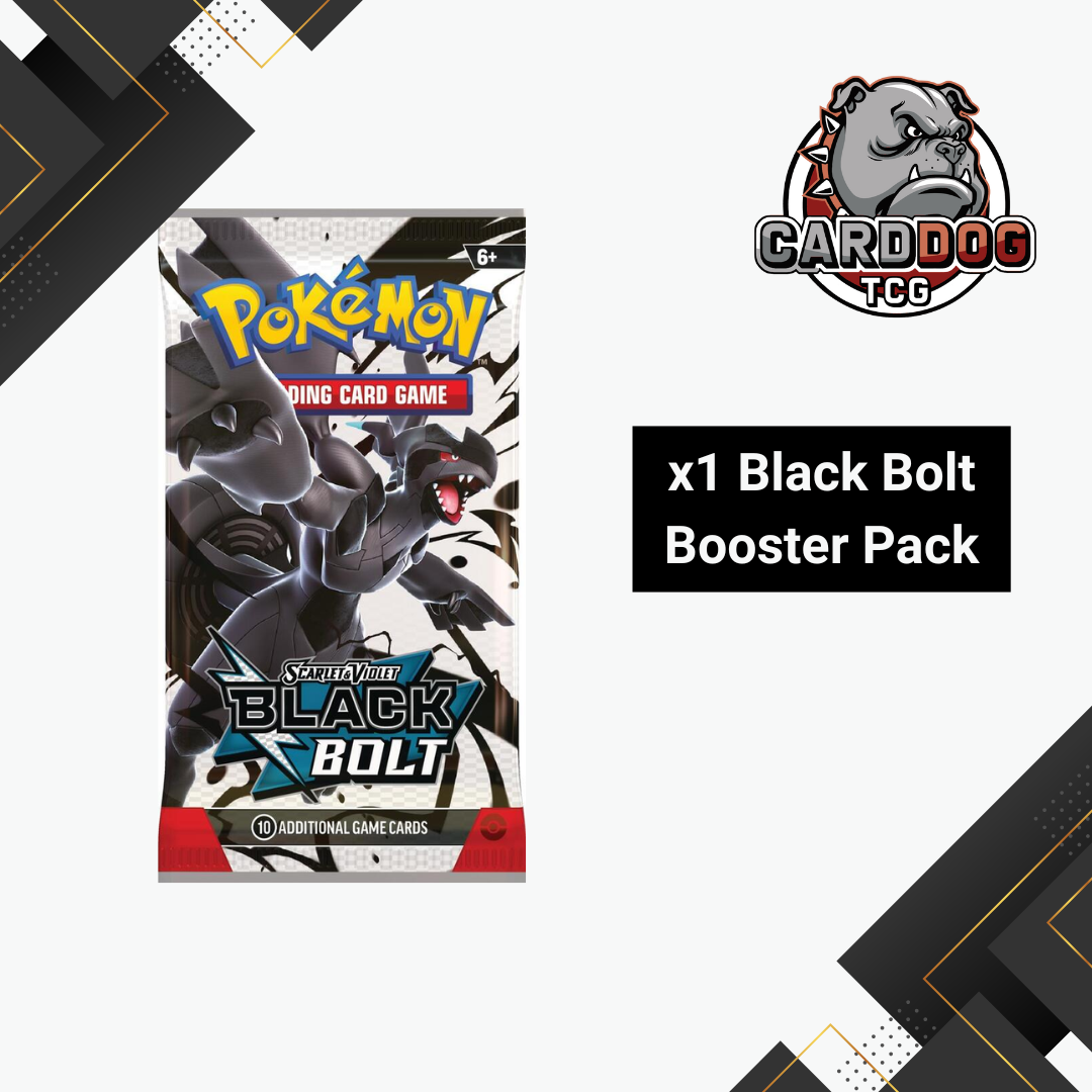 Pokemon Sv10.5 Black Bolt Booster Pack
