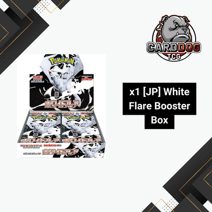 Pokemon Scarlet & Violet White Flare Booster Box JAPANESE SV11W with S – CardDogTCG