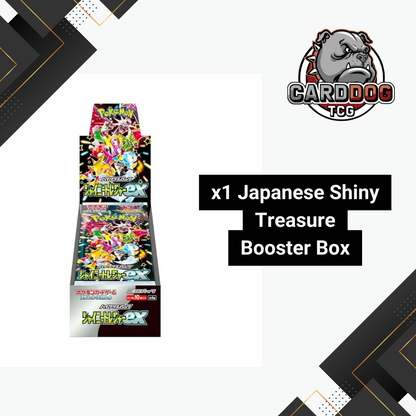 Pokmeon Shiny Treasure Japanese sv4a Booster Box with Shrink CardDogTCG Pokmeon Shiny Treasure Japanese sv4a Booster Box with Shrink CardDogTCG