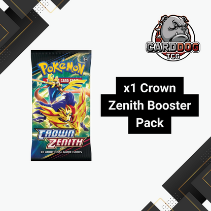 Pokemon Crown Zenith Loose Booster Pack | Sword & Shield CardDogTCG Pokemon Crown Zenith Loose Booster Pack | Sword & Shield CardDogTCG