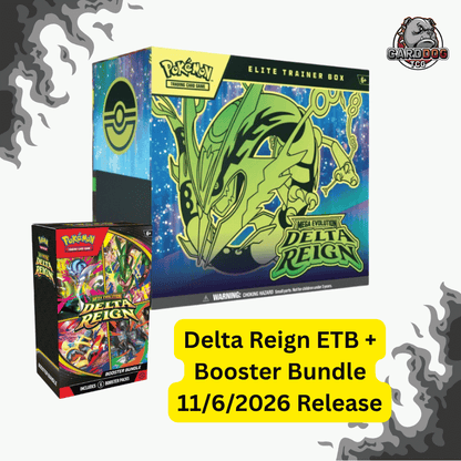 Pokemon TCG Delta Reign Elite Trainer Box (ETB) and Booster Bundle Combo [Presale Est. Ship Date 11/6/2026]