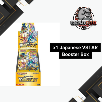 v star universe japanese booster box 1x VSTAR Universe SEALED Booster Box (10 Japanese Packs) Pokemon Cards