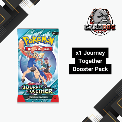 Pokemon Journey Together Booster Pack | Scarlet & Violet [10 Packs]