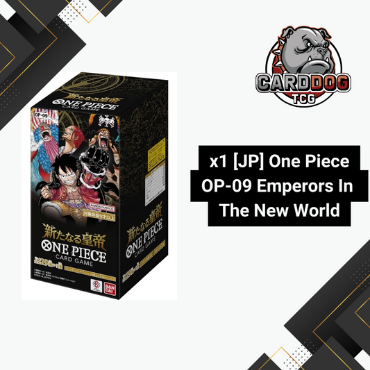 One Piece OP-09 Japanese Emperors of the New World Booster Box