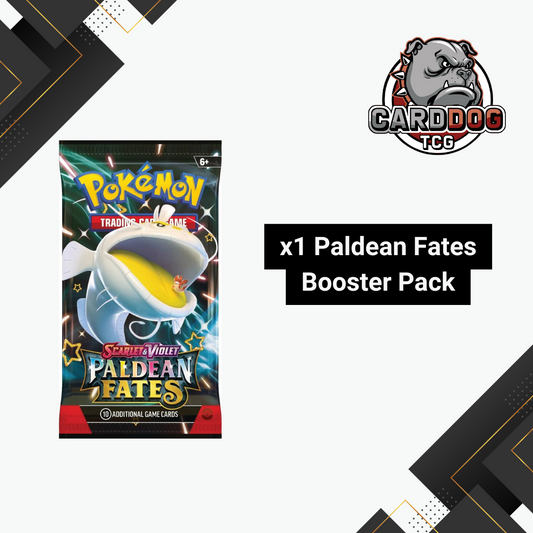 Pokemon Paldean Fates Loose Booster Pack | Scarlet & Violet