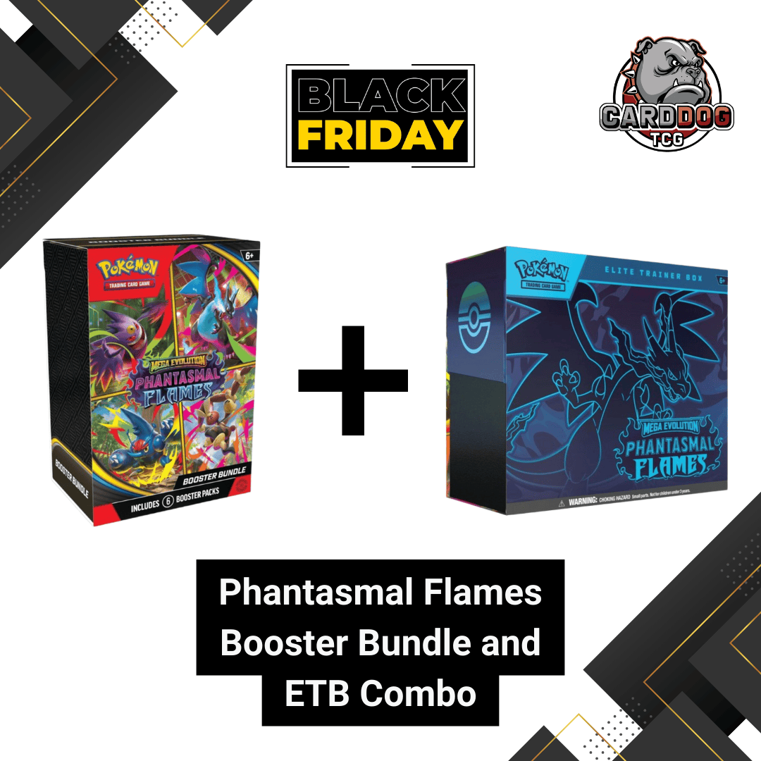 [Black Friday] Pokemon Phantasmal Flames Booster Bundle and ETB Combo