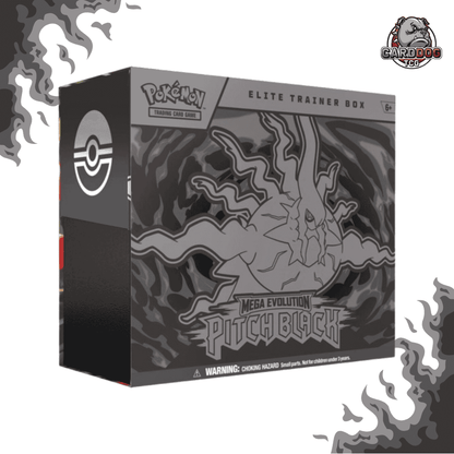 Pokemon Mega Evolution Chaos Rising + Pitch Black ETB Combo (1 of Each)