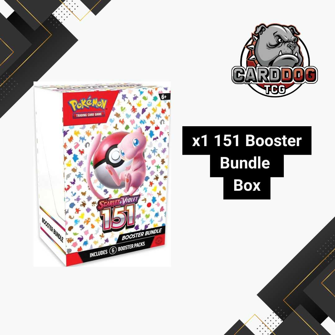 how many packs in a booster bundle pokemon 151 Box Commander Theory — Thoughts pokemon sealed booster box Type:BGS (Beckett) - BLACK ONLY