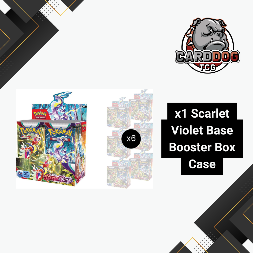 scarlet violet base booster box case Pokemon Scarlet & Violet Base Set Booster Box main image 0