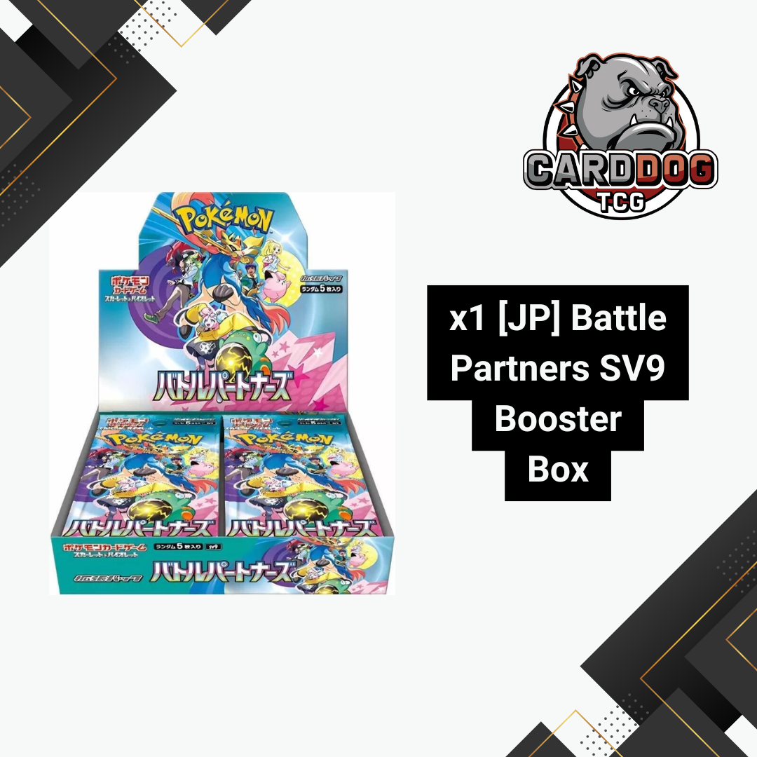 scarlet violet japanese booster box Pokemon Battle Partners SV9 (no promo) building opportunities. Top Werewolf Cards in non-sport Card Compartment Size:160 mm - 6.30 