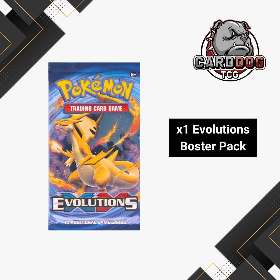 pokemon xy evolution booster packs Pokemon XY Evolutions Loose Booster Pack – CardDogTCG
