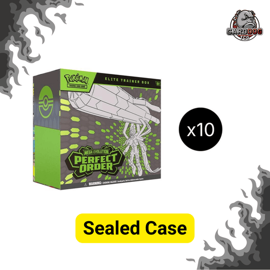 Pokemon TCG Mega Evolution Perfect Order Elite Trainer Box Sealed Case (x10 ETB)