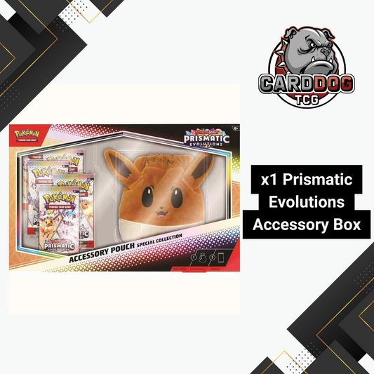 Pokemon Prismatic Evolutions Accessory Pouch Special Collection [Eevee]