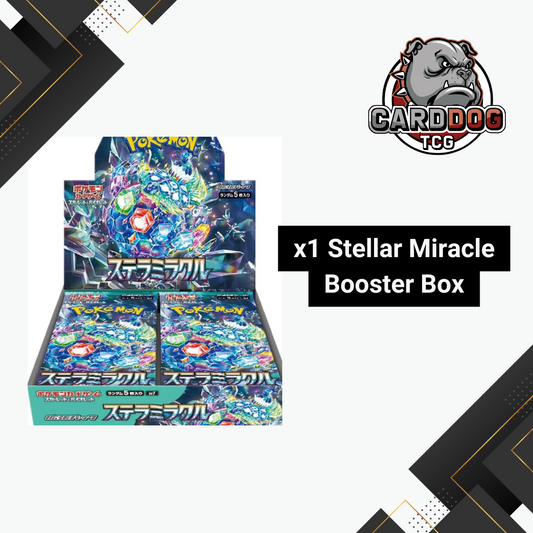 Stellar Miracle sv7a Japanese Booster Box with Shrink